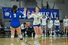 VB vs MHC  Wheaton Women's Volleyball vs Mount Holyoke College. - Photo by Keith Nordstrom : Wheaton, Volleyball, VB